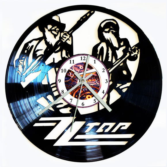 Vinyl Record Clock - ZZ Top