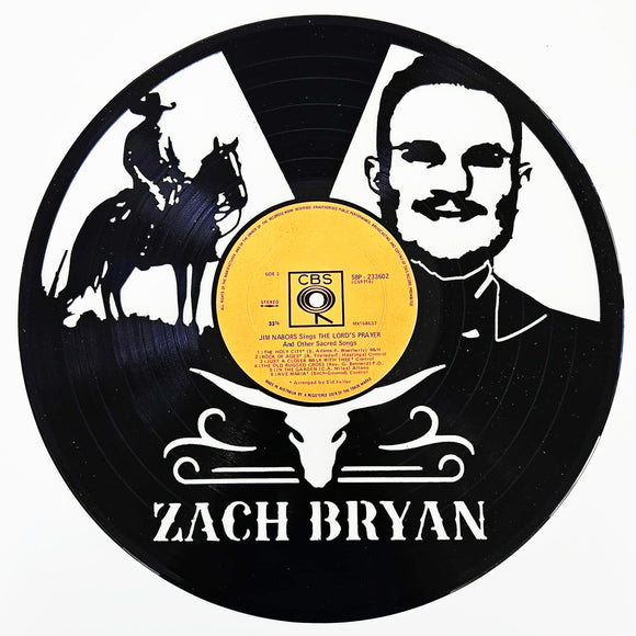 Vinyl Record Art - Zach Bryan