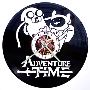 Vinyl Record Clock - Adventure Time