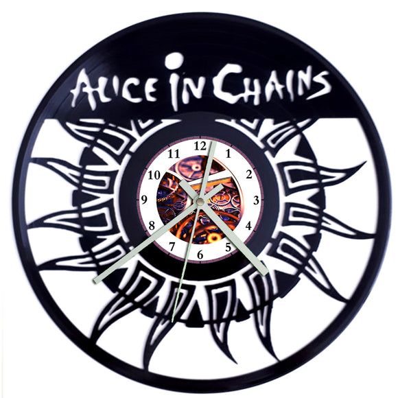 Vinyl Record Clock - Alice in Chains