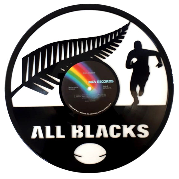Vinyl Record Art - All Blacks