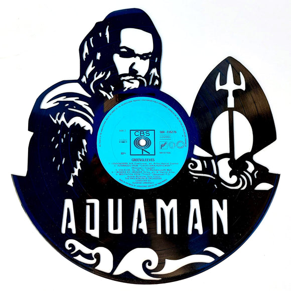 Vinyl Record Art - Aquaman