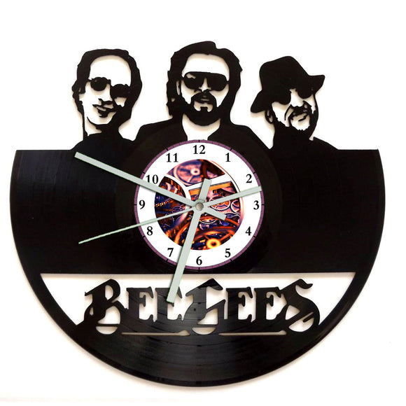 Vinyl Record Clock - Bee Gee's