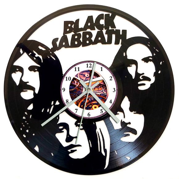 Vinyl Record Clock - Black Sabbath