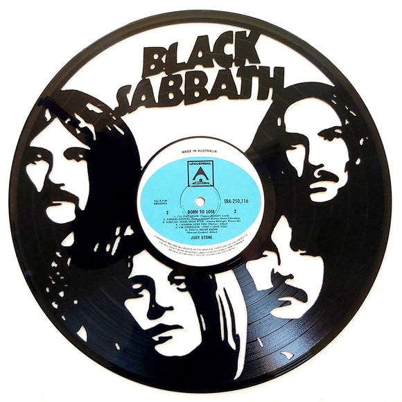 Vinyl Record Art - Black Sabbath