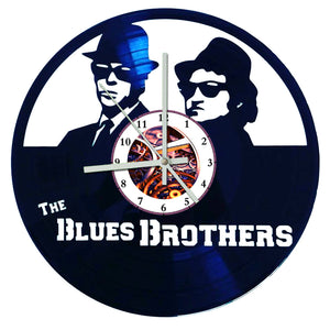 Vinyl Record Clock - Blues Brothers
