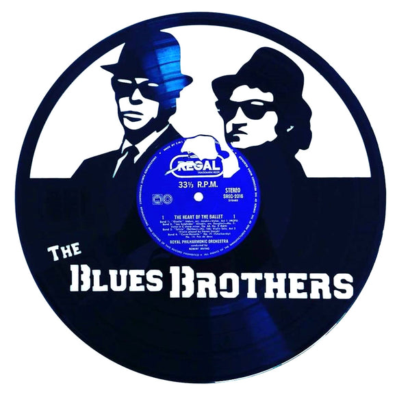 Vinyl Record Art - Blues Brothers
