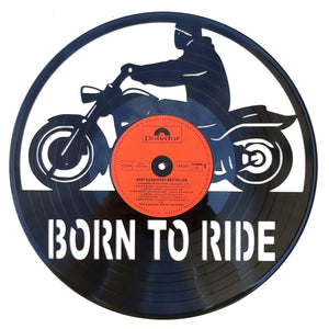 Vinyl Record Art - Born to Ride
