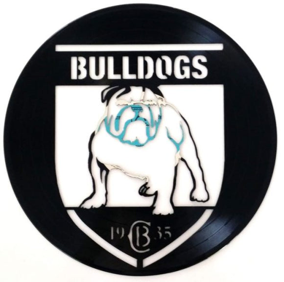 Vinyl Record Art - NRL Canterbury Bulldogs