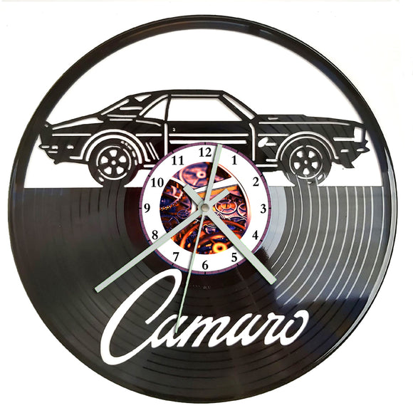 Vinyl Record Clock - Camaro