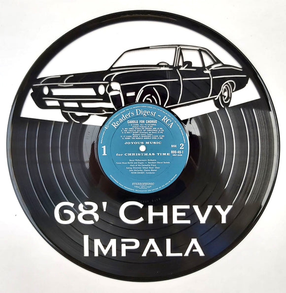 Vinyl Record Art - Chevrolet Impala