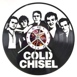Vinyl Record Clock - Cold Chisel