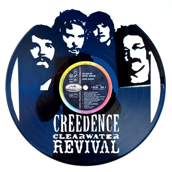 Vinyl Record Art - Creedence Clearwater Revival