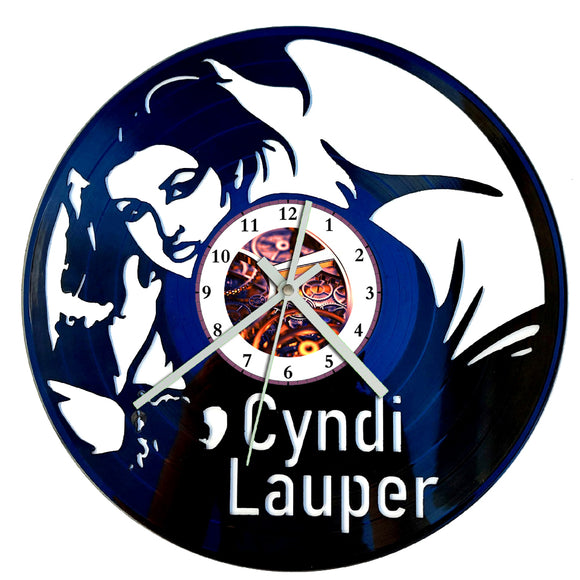 Vinyl Record Clock - Cyndi Lauper