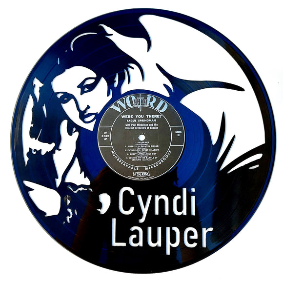 Vinyl Record Art - Cyndi Lauper