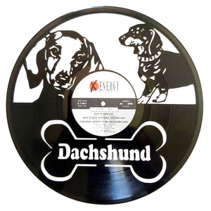 Vinyl Record Art - Dachshund