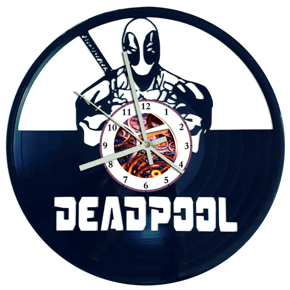 Vinyl Record Clock - Deadpool