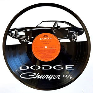 Vinyl Record Art - Dodge Charger