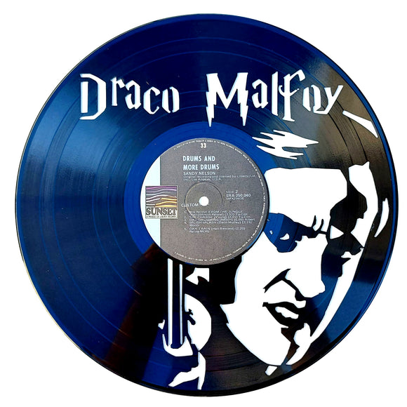 Vinyl Record Art - Draco Malfoy