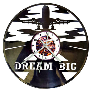 Vinyl Record Clock - Dream Big