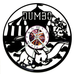 Vinyl Record Clock - Dumbo