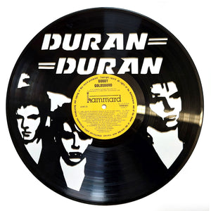 Vinyl Record Art - Duran Duran