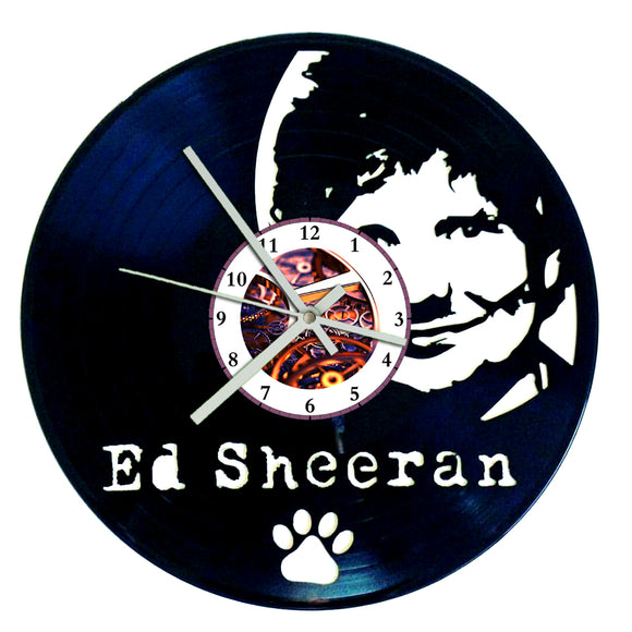 Vinyl Record Clock - Ed Sheeran