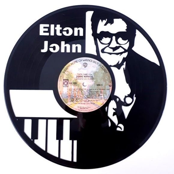 Vinyl Record Art - Elton John