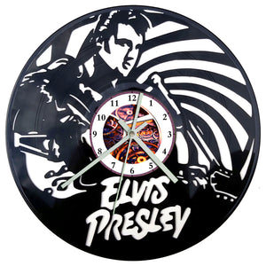 Vinyl Record Clock - Elvis