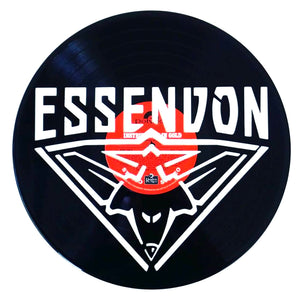 Vinyl Record Art - AFL Essendon FC