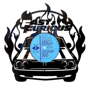 Vinyl Record Art - Fast and the Furious