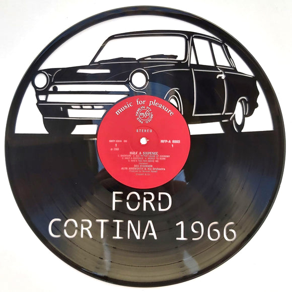 Vinyl Record Art - Ford Cortina
