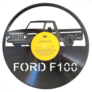 Vinyl Record Art - Ford F100