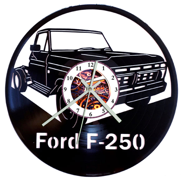 Vinyl Record Clock - Ford F250