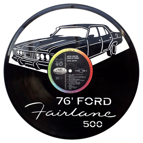 Vinyl Record Art - Ford Fairlane