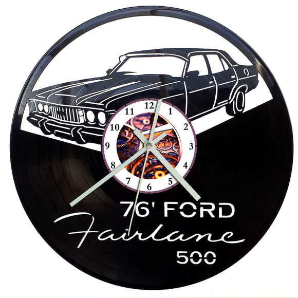 Vinyl Record Clock - Ford Fairlane
