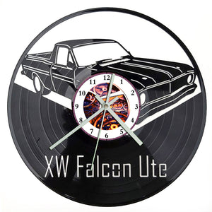 Vinyl Record Clock - Ford Falcon XW Ute