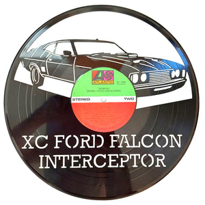 Vinyl Record Art - Ford Falcon Interceptor XC