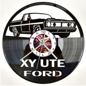 Vinyl Record Clock - Ford XY Ute