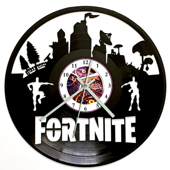 Vinyl Record Clock - Fortnite