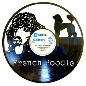 Vinyl Record Art - French Poodle