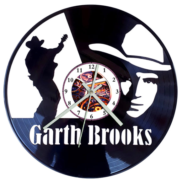 Vinyl Record Clock - Garth Brooks