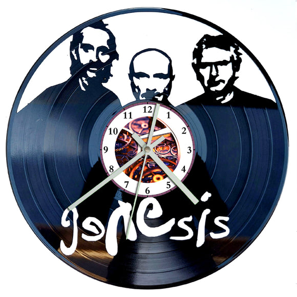 Vinyl Record Clock - Genesis