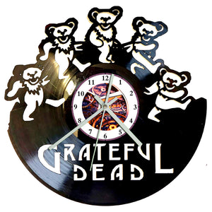 Vinyl Record Clock - Grateful Dead