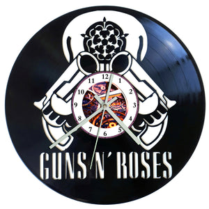 Vinyl Record Clock - Guns 'n' Roses
