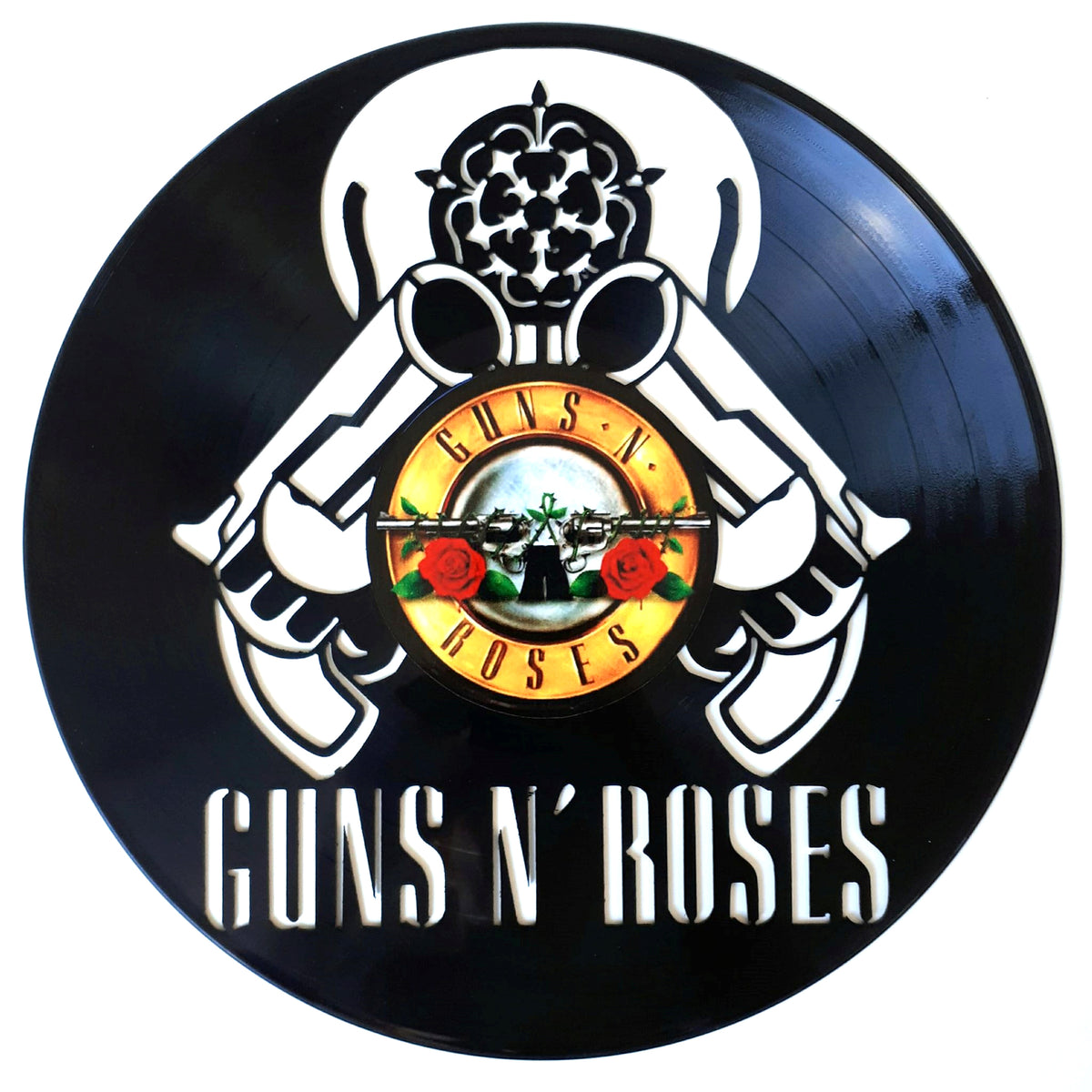 Vinyl Record Art with sticker - Guns n Roses – BROKEN RECORD