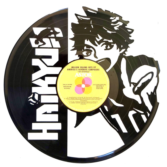 Vinyl Record Art - Haikyuu