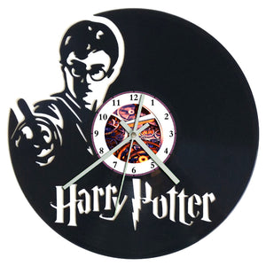 Vinyl Record Clock - Harry Potter