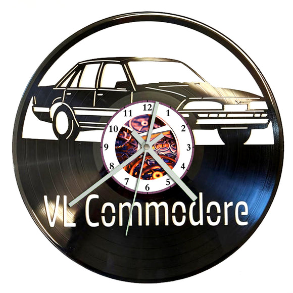 Vinyl Record Clock - Holden Commodore VL