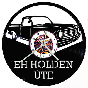 Vinyl Record Clock - Holden EH Ute